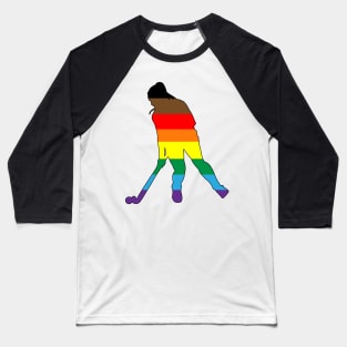 Field Hockey: QPoC Pride Baseball T-Shirt